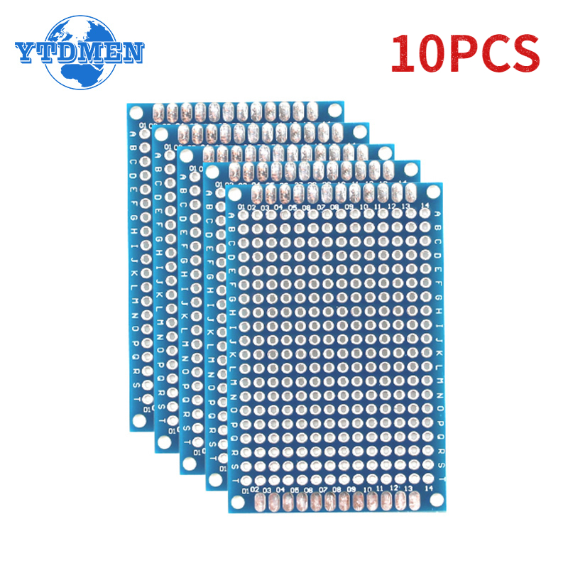Diy Electronics Com - 10 шт./лот 4x6 см двухсторонняя печатная