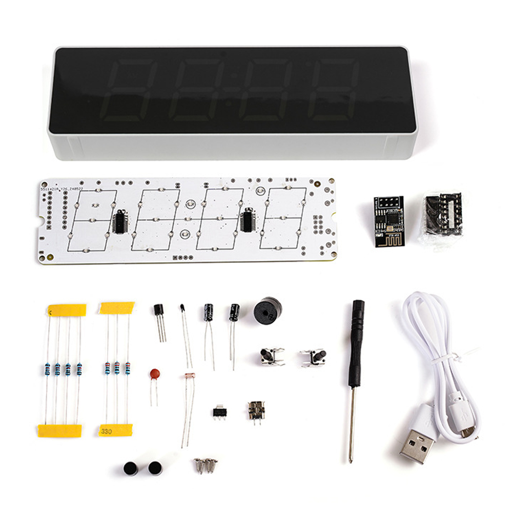 Diy Electronics Com - Комплект красочных часов ESP8266 IoT с