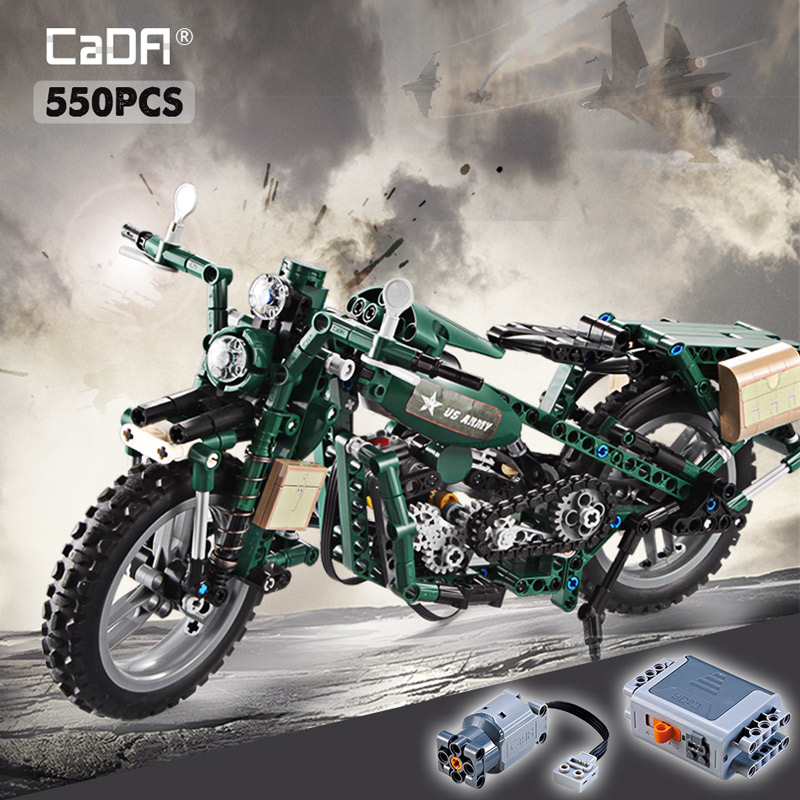 Diy Motorcycle Electronics - 550 шт., Детский конструктор «мотоцикл»