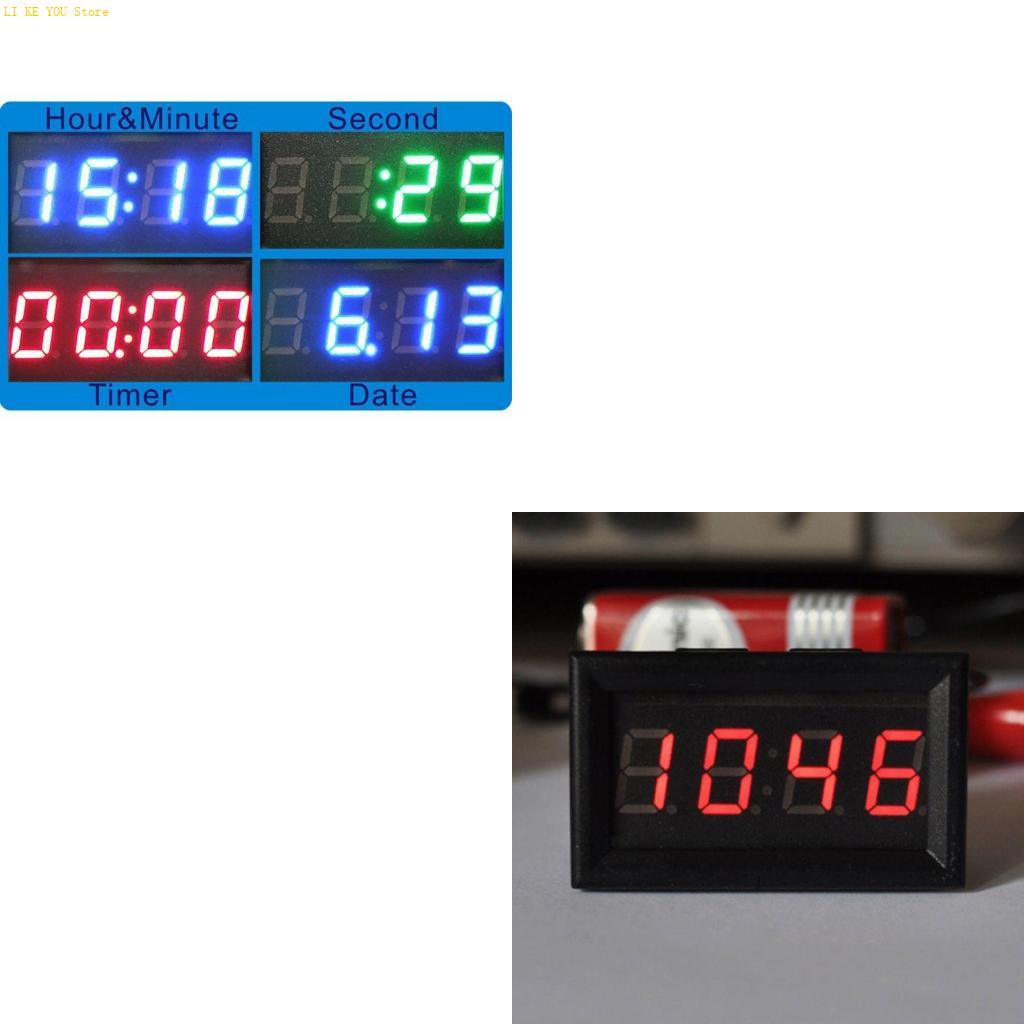 Diy Motorcycle Electronics - W3JE цифровые часы электронные часы светодиодный