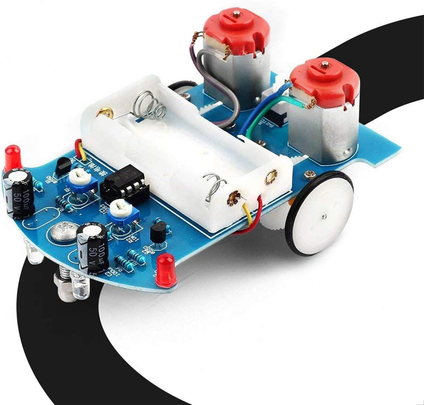 Diy Electronics Kids - Наборы проектов пайки умных автомобилей D2-5,