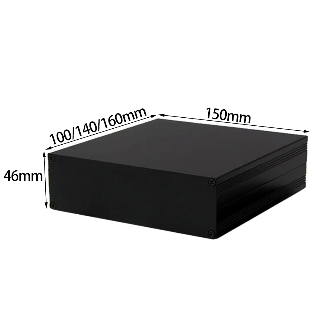 Diy Waterproof Electronics - Алюминиевый Корпус 150*46*100/140/160 мм, водонепроницаемый раздельный