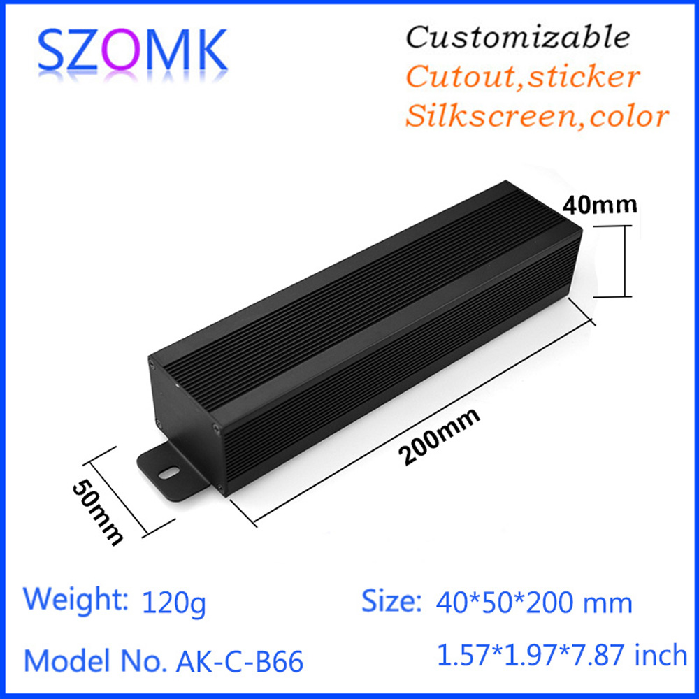 Diy Enclosure For Electronics - 1 шт. Алюминиевый корпус 40*50*200 мм
