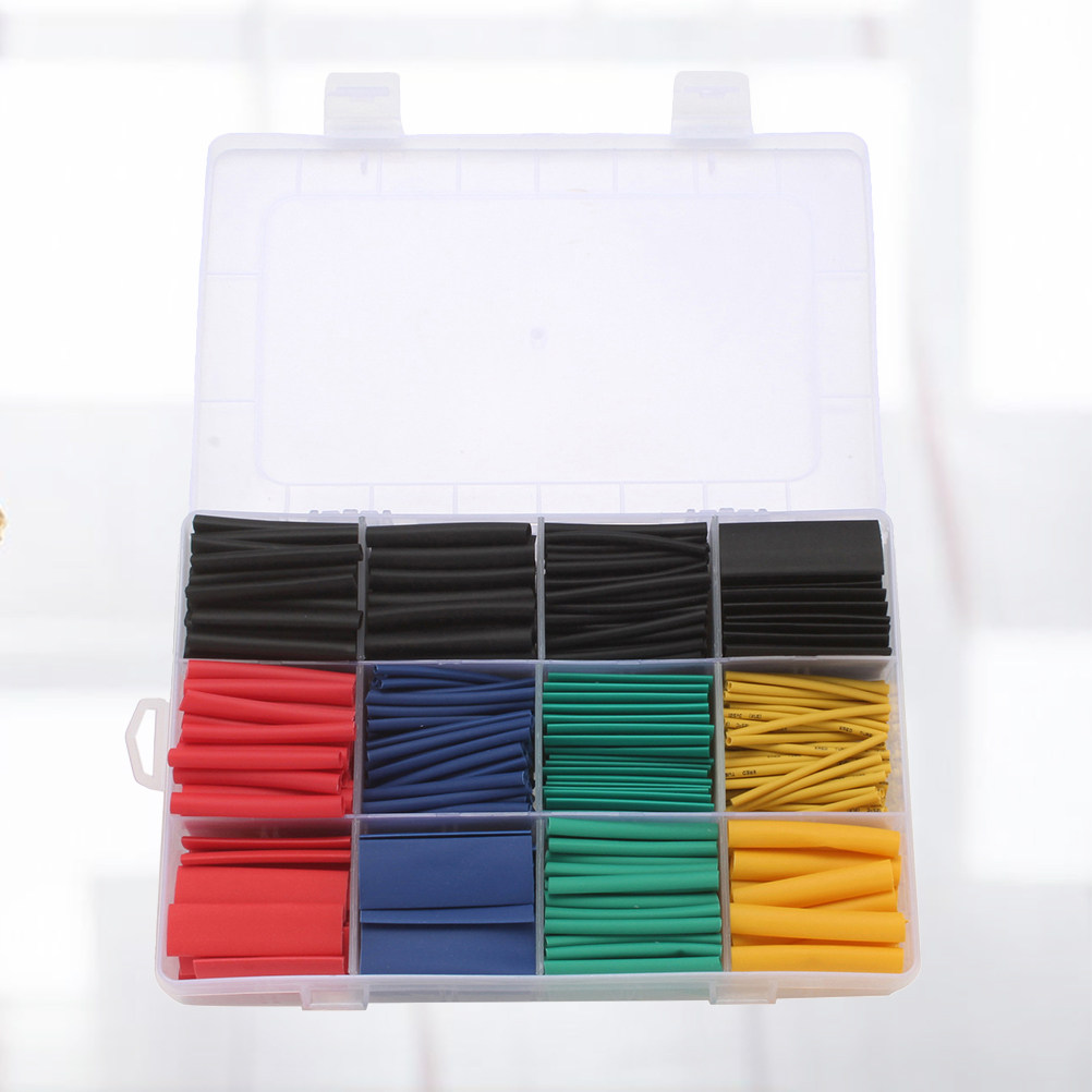 Heat Shrink Tubing - 530 шт. термоусадочных трубок из полиолефина