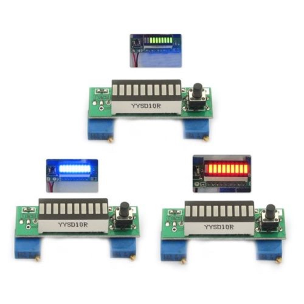 Diy Electronics Test Equipment - LM3914 10-сегментный 3,7 В литиевый модуль