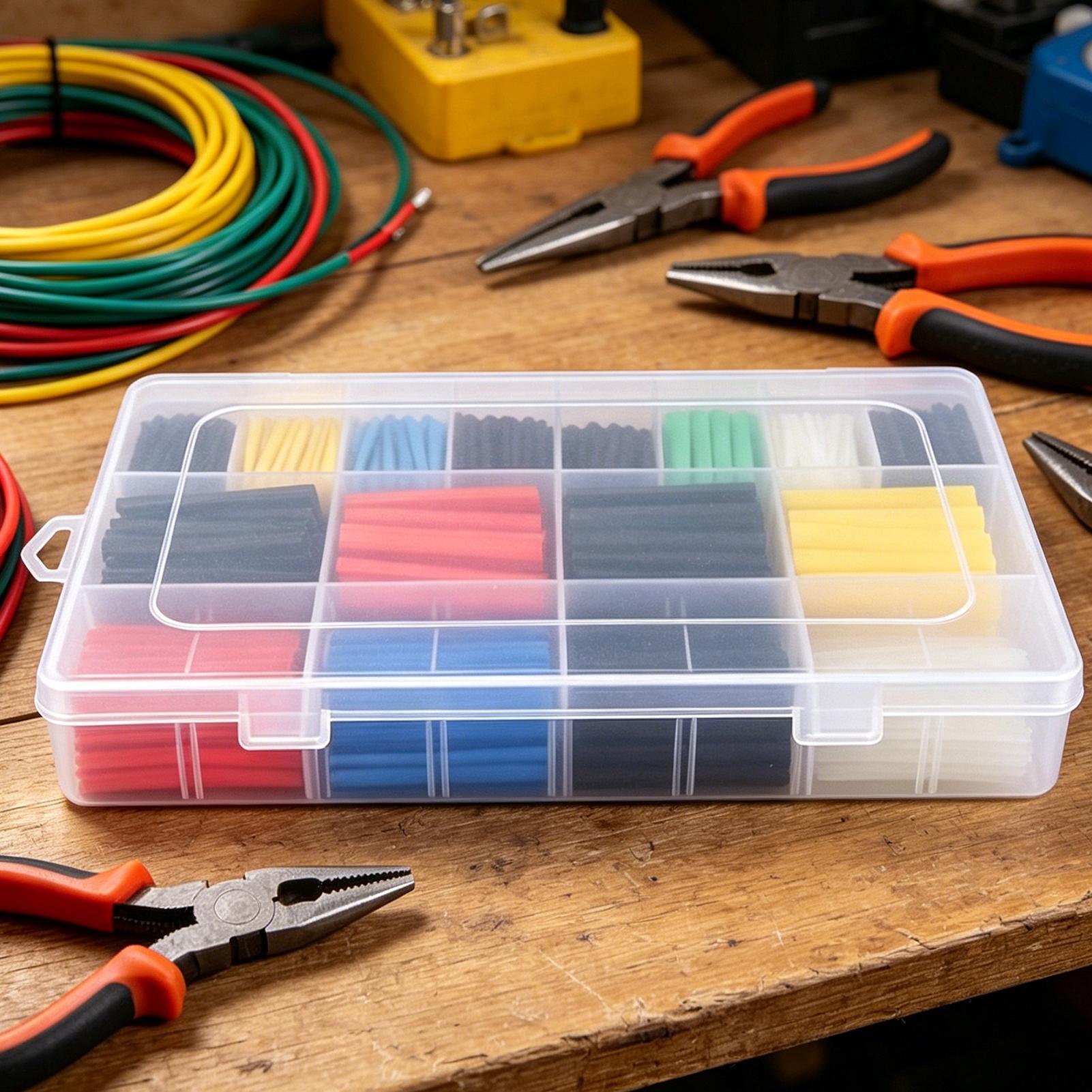 Набор термоусадочных трубок дл – обзор и цена Heat Shrink Tubing