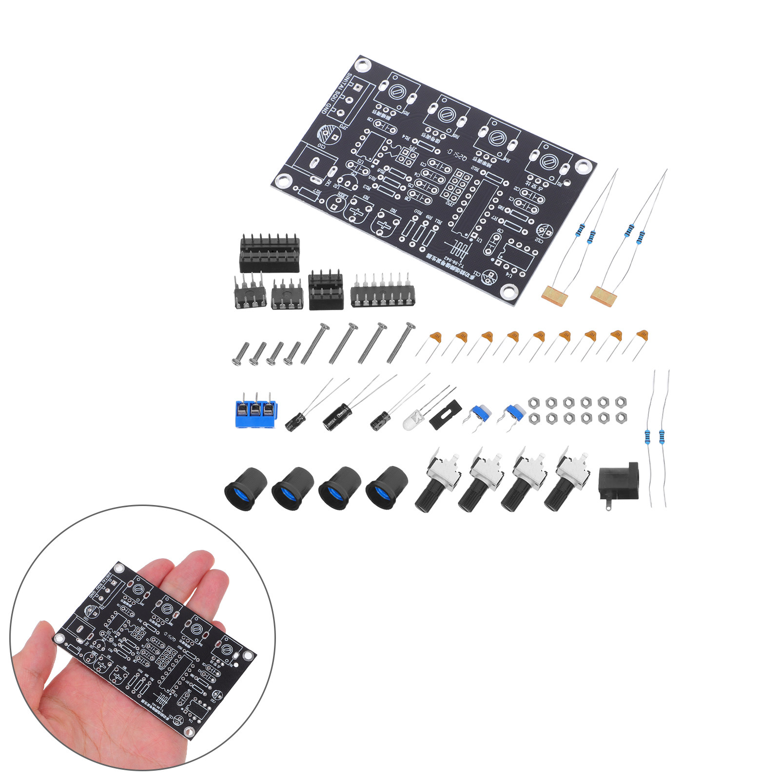 Icl8038 DIY-набор для низкочас – обзор и цена Diy Electronics Test Equipment