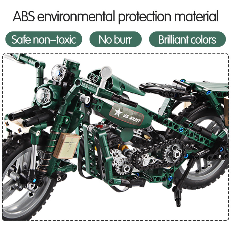 550 шт., Детский конструктор « – обзор и цена Diy Motorcycle Electronics