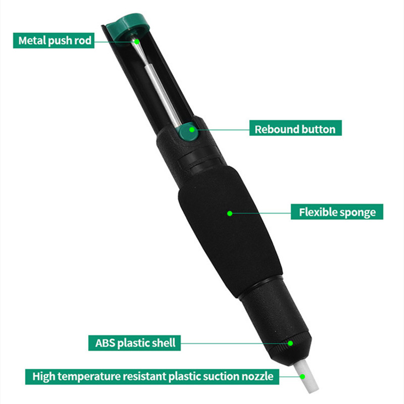 Мощный пластиковый паяльный пи – обзор и цена Desoldering Pump Solder
