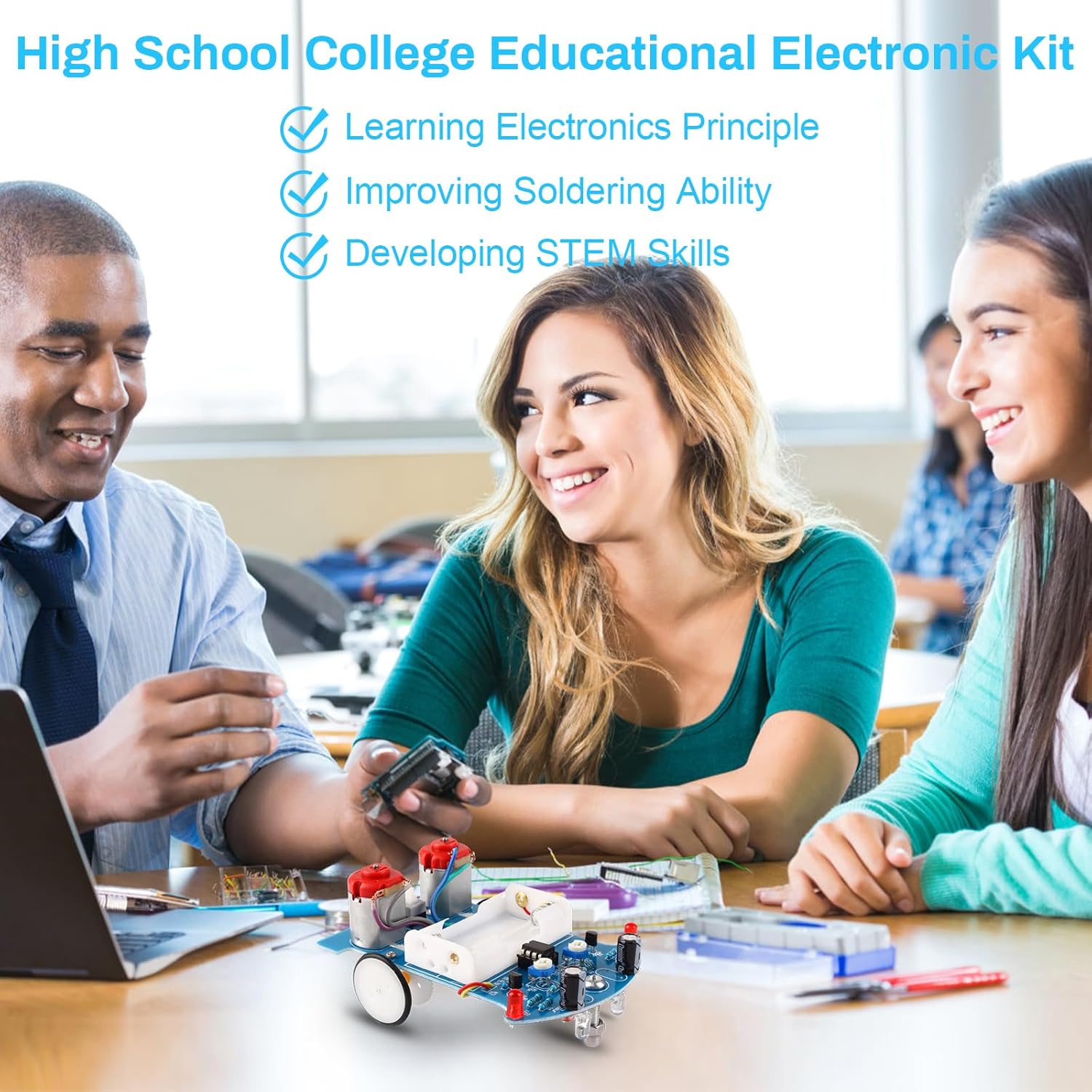 Наборы проектов пайки умных ав – обзор и цена Diy Electronics Kids