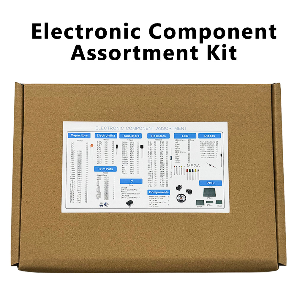Набор электронных компонентов  – обзор и цена Diy Electronics Com