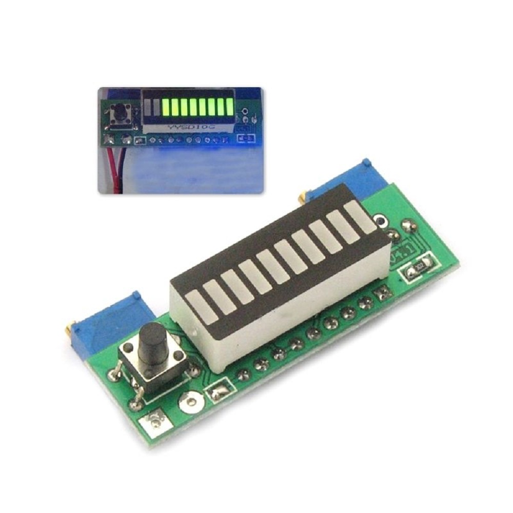 LM3914 10-сегментный 3,7 В лит – обзор и цена Diy Electronics Test Equipment